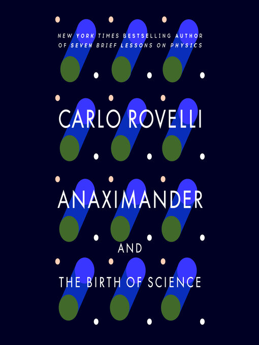 Title details for Anaximander by Carlo Rovelli - Wait list